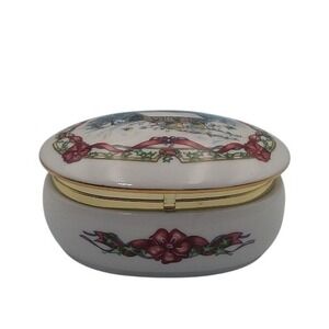 1991 Heritage House Melodies of Christmas Music Box O Come All Ye Faithful Japan